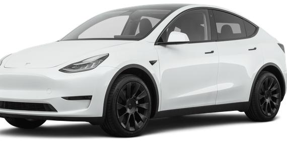 TESLA MODEL Y 2020 5YJYGDEE9LF017668 image